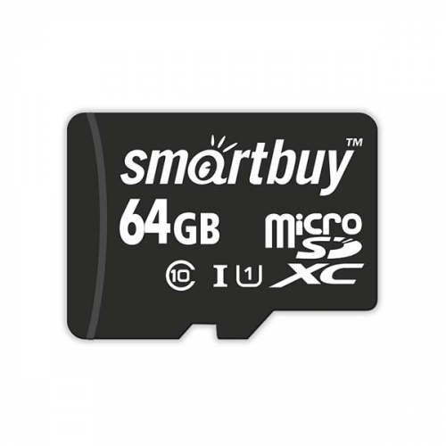 К/памяти Smartbuy 64GB Class 10 UHS-1