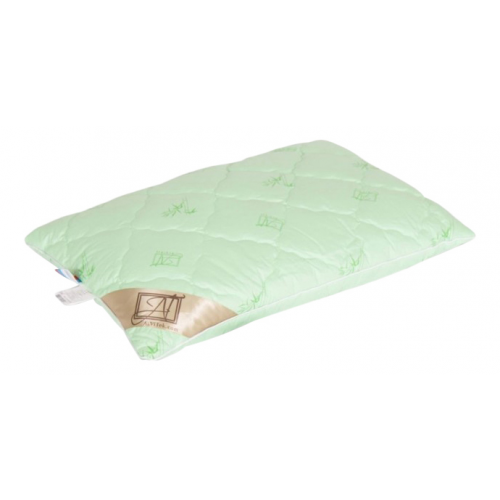 Подушка для сна АльВиТек полиэстер, бамбук, гречневая лузга 60x60 см