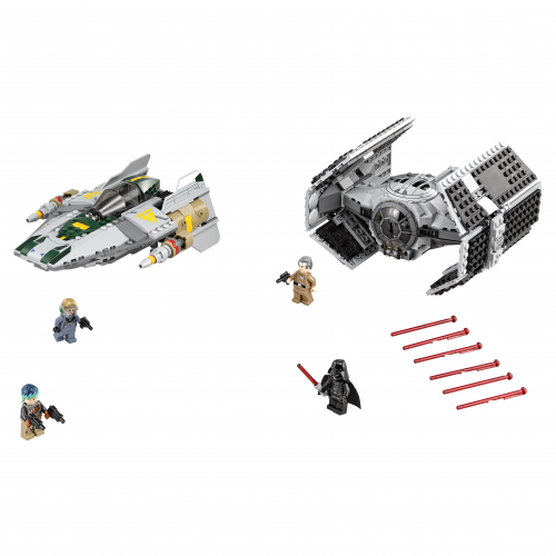 Конструктор LEGO Star Wars Истребитель Дарта Вейдера против Звёздного Истребителя (75150)
