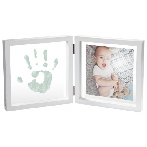 Фоторамка Baby Art двойная прозрачная Baby style с отпечатком краской