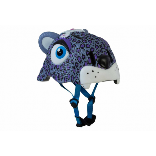 Шлем детский Crazy Safety Purple Leopard 2017 сиреневый
