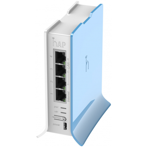 Wi-Fi роутер Mikrotik hAP RB941-2nD-TC White, Blue