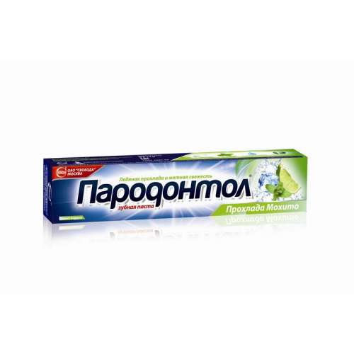 Зубная паста Свобода Пародонтол "Прохлада мохито" 124 г