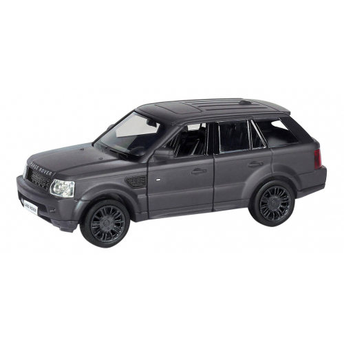 Машина металлическая Uni-Fortune 1:32 Range Rover Sport инерционная черный матовый
