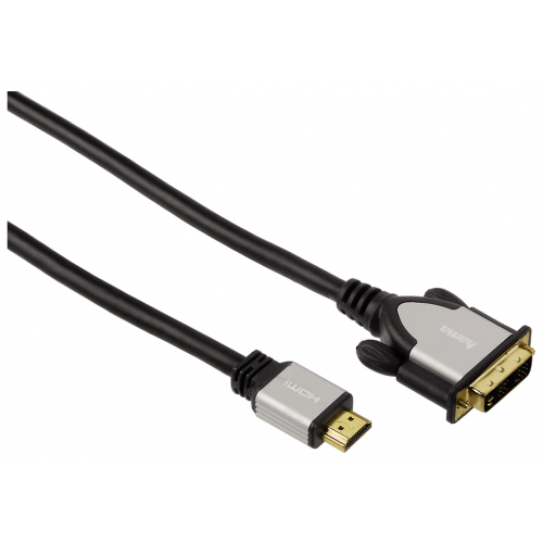 Кабель Hama DVI-HDMI, M-M 1,8м Black (H-54533)