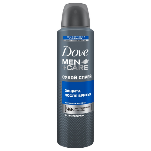 Дезодорант-антиперспирант аэрозоль Dove Men Защита после бритья 150 мл