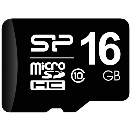 Карта памяти Silicon Power Micro SDHC SP016GBSTH010V10-SP 16GB