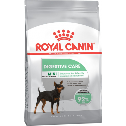 Сухой корм для собак Royal Canin Mini Digestive Care, для мелких пород, 1кг
