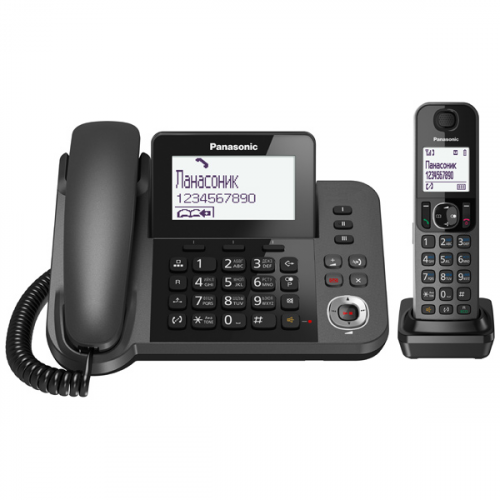 DECT телефон Panasonic KX-TGF320RUM Black