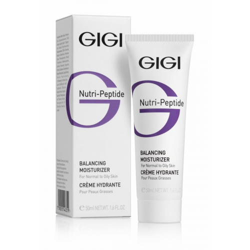 Крем для лица GIGI Nutri-Peptide Увлажняющий балансирующий крем для жирной кожи 50 мл