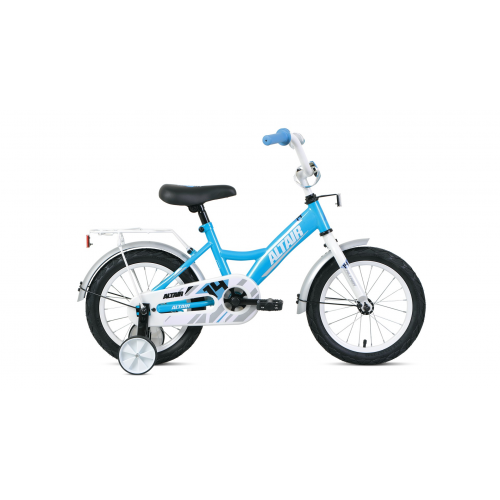 Велосипед детский Altair Kids 2020-2021 год 14" Бирюзовый/Белый/1BKT1K1B1007