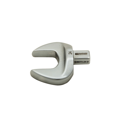 GARWIN INDUSTRIAL 505570-24-9 Насадка для динамометрического ключа рожковая 24 мм, с посадочным квадратом 9х12