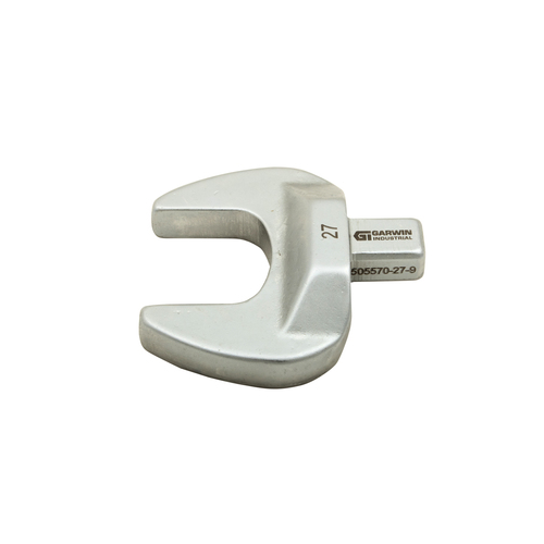 GARWIN INDUSTRIAL 505570-27-9 Насадка для динамометрического ключа рожковая 27 мм, с посадочным квадратом 9х12