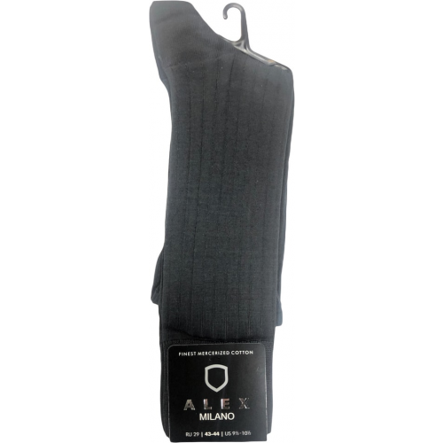 Носки мужские Alex Textile Milano M-5403 бесшовные темно-серые р43-44
