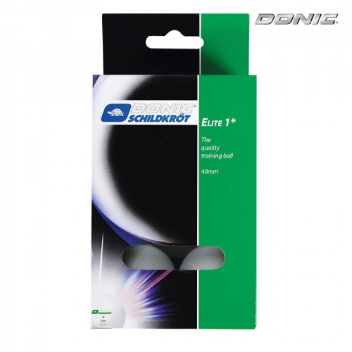 Мячики для настольного тенниса DONIC ELITE 1, 6 шт, белый(618016) Donic