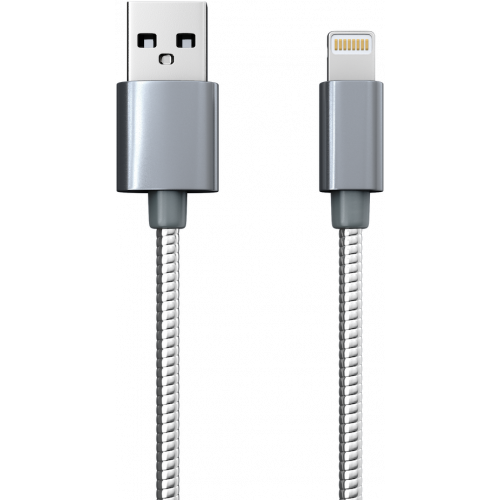 Кабель Red Line S7 USB – Apple Lightning Silver