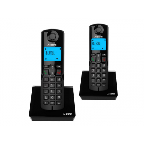 Радиотелефон Alcatel S230 Duo Black
