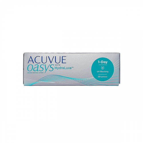 Линзы контактные Acuvue 1 day oasys with hydraluxe (8.5/-1,25) 30шт Johnson & Johnson Vision Care Inc/