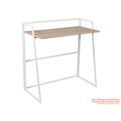 Письменный стол WD-11 Дуб / Белый, металл
