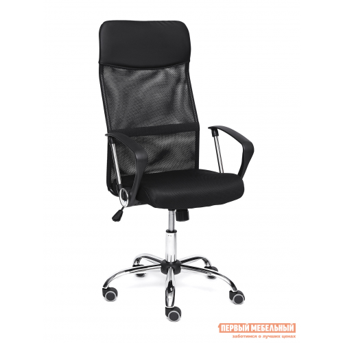 Офисное кресло PRACTIC Кож / зам / ткань, черный