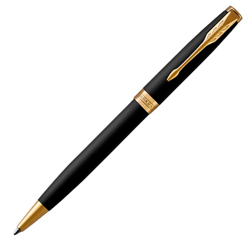 1931519 Шариковая ручка Parker (Паркер) Sonnet Core Matte Black Lacquer GT