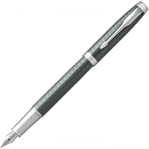 Перьевая ручка parker im premium f323, green ct (перо f)