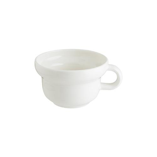 Чашка чайная 250мл 104х65мм Bonna Caff White KAF01CPF