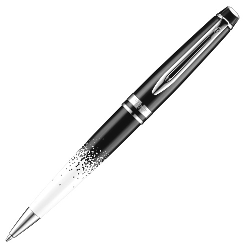 Waterman 1929702 Шариковая ручка Expert 2015 Ombres et Lumieres Special Edition, Black and White CT