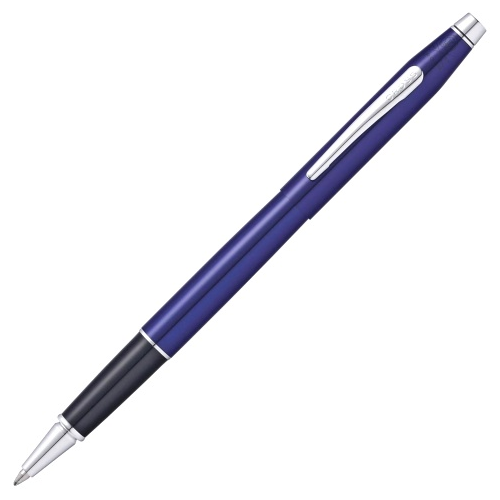 Cross AT0085-112 Ручка-роллер Classic Century, Translucent Blue Lacquer CT