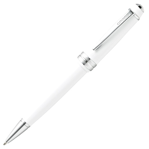 Cross AT0742-2 Ручка шариковая Bailey, Light White СТ