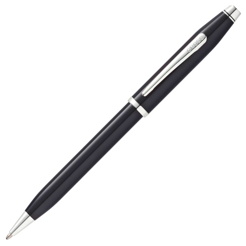 Cross AT0082WG-102 Шариковая ручка Century II, Black Lacquer CT