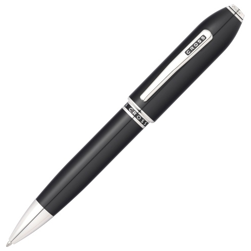 Cross AT0702-1 Шариковая ручка Peerless 125, Obsidian Black Lacquer RT