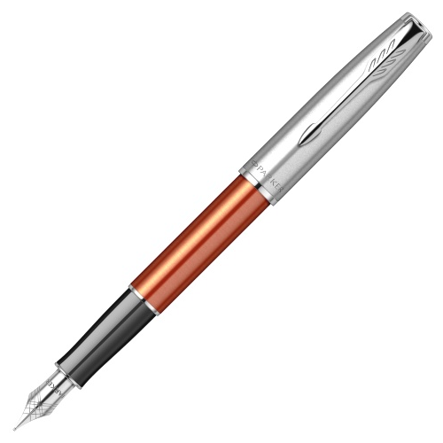 Parker 2169228 Ручка перьевая Sonnet Essential SB F545, Orange CT (Перо F)
