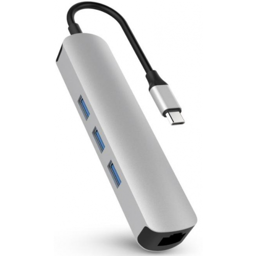 USB-хаб HyperDrive 6-in-1 USB-C (Silver)