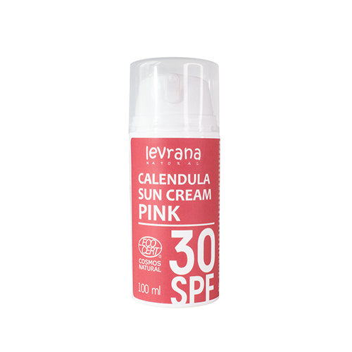 Levrana, Солнцезащитный крем «Календула» 30 SPF Pink 100 мл