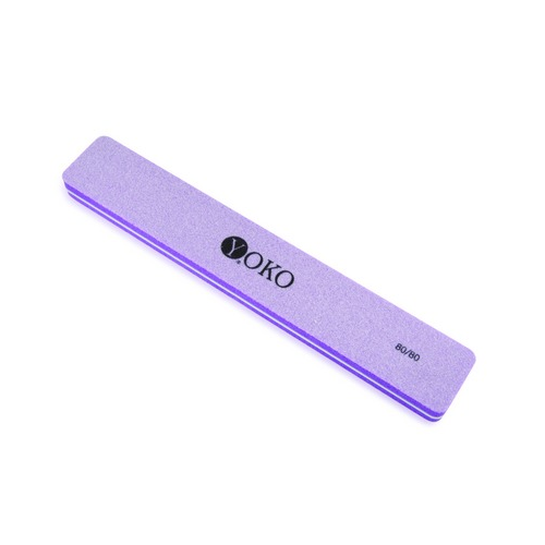 Yoko, Пилка-блок Y SBF 006, фиолетовая, 80/80