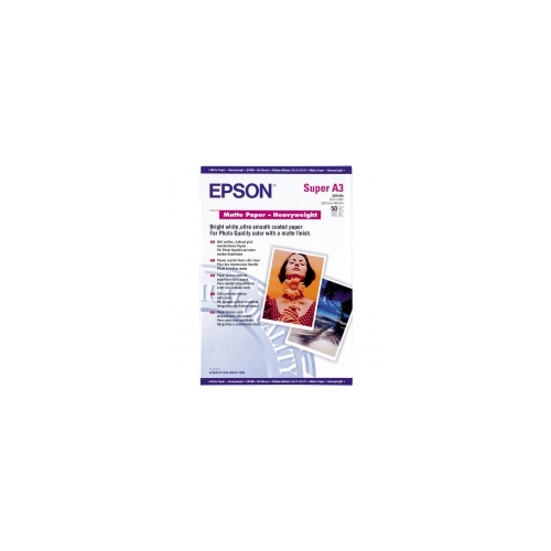 EPSON C13S041264 бумага матовая А3+ (329 x 483 мм) 167 г/м2, 50 листов