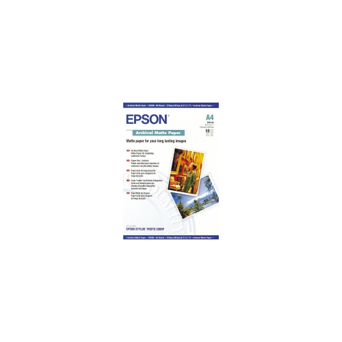 EPSON C13S041342 бумага матовая архивная А4, 192 г/м2, 50 листов