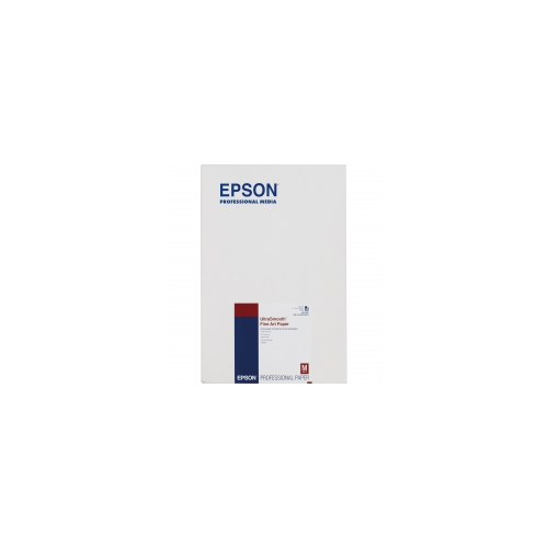 EPSON C13S041896 бумага матовая UltraSmooth Fine Art А3+ (329 x 483 мм) 325 г/м2, 25 листов