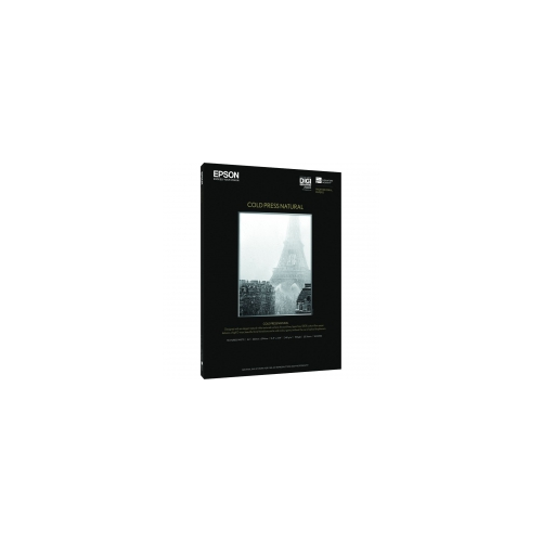 EPSON C13S042302 бумага матовая Fine Art Cold Press Natural А2 (420 x 594 мм) 330 г/м2, 25 листов