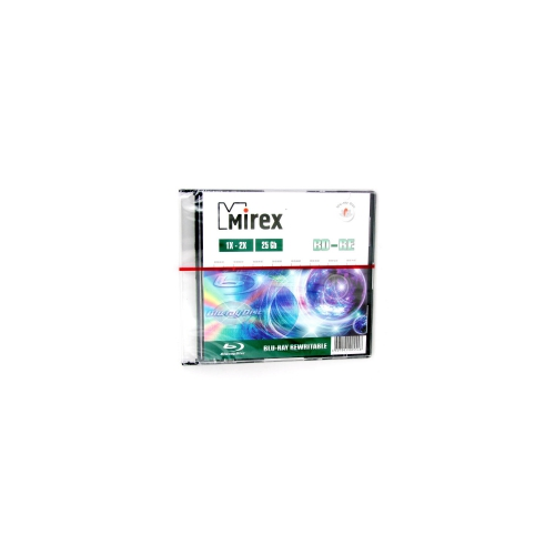 MIREX BD-RE 25 Гб диск 2x Jewel Case 1 шт, UL141101А2J