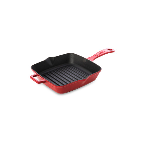 Сковорода-гриль квадратная (1 л), 20 см, красная LV P GT 2020 K0 R LAVA