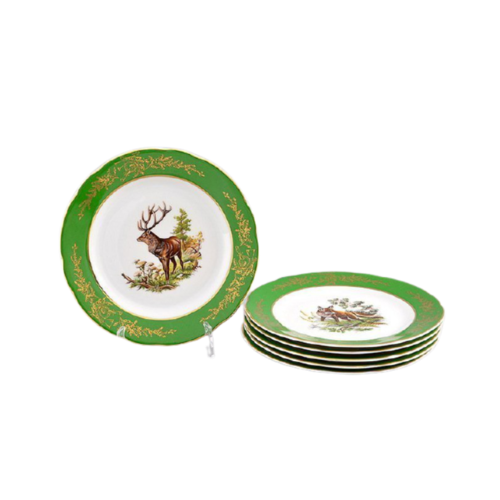 Набор тарелок мелких Мэри-Энн Золото полей, 19 см, 6 шт. 03160319-0763 Leander