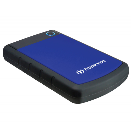 Внешний HDD диск Transcend StoreJet 25H3 1TB USB 3.0, синий TS1TSJ25H3B