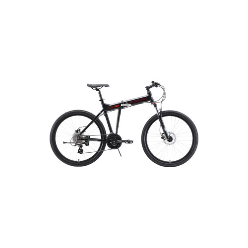 Велосипед Stark 19 Cobra 26.3 HD (2019) черный/красный/серый 18''