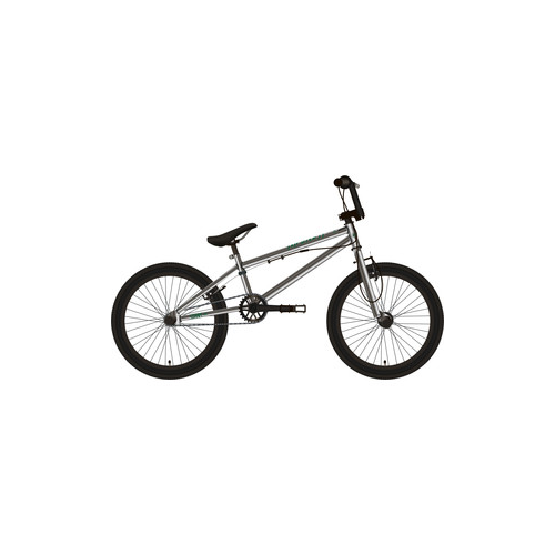 Велосипед Stark Madness BMX 2 (2019) серебристый/зелёный