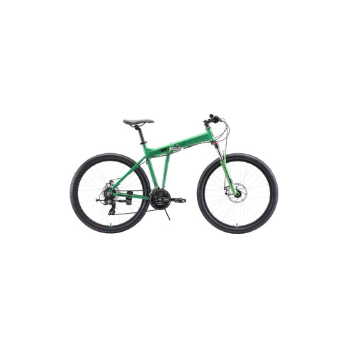 Велосипед Stark Cobra 27.2 D (2020) зелёный/чёрный 18''