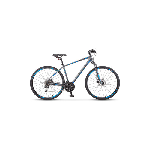 Велосипед Stels Cross 150 D Gent 28 V010 (2019) 17 антрацитовый