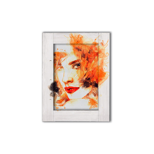 Картина с арт рамой Дом Корлеоне Девушка с рыжими волосами 35x45 см