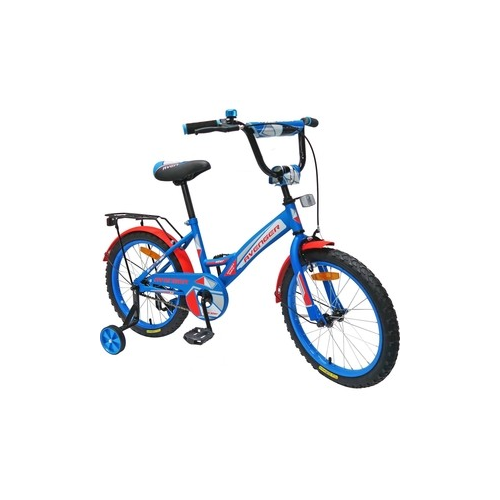Велосипед AVENGER 14 NEW STAR, голубой/красный